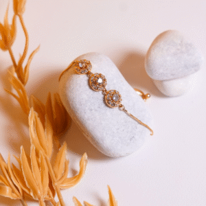 Crystal Bloom Gold Plated Bracelet