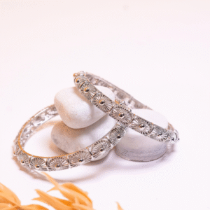 Classic Silver Filigree Bangles